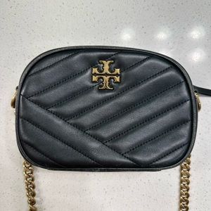 Black Tory Burch Camera Crossbody Bag